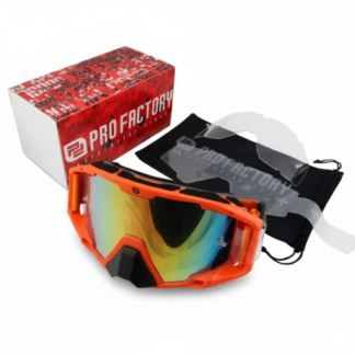 ANTIPARRAS ESPEJADAS NARANJA PRO FACTORY MX1